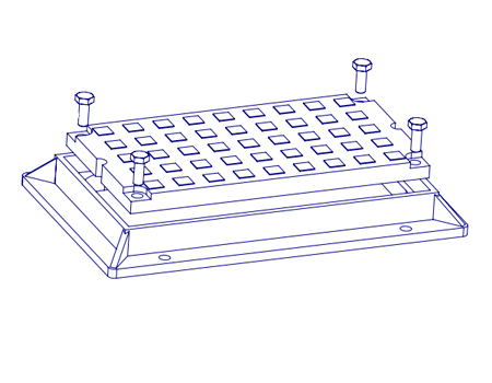 B PULL BOXES, CAST IRON BOLTED