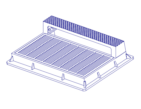 HEAVY DUTY CURB ADA INLET