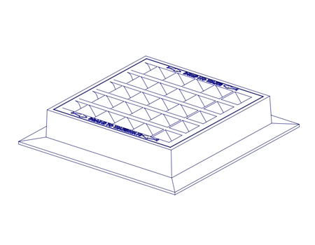 HEAVY DUTY FRAME GRATE 3 4 FLANGE1