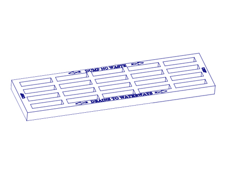 TRENCH ADA D GRATES1-8160